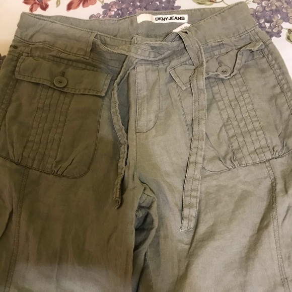 DKNY linen pants - Picture 3 of 7